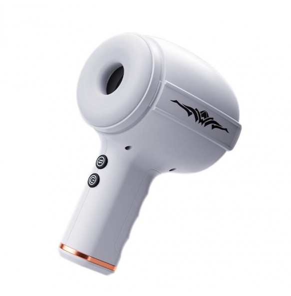 MizzZee - Thor'shammer Automatic Retractable Vibration Masturbator Cup (Chargeable - White)
